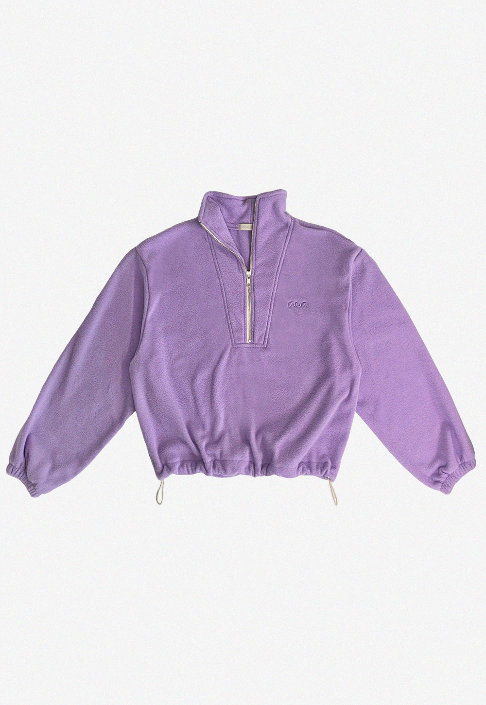 [60%] Fleece Half Zip - Purple